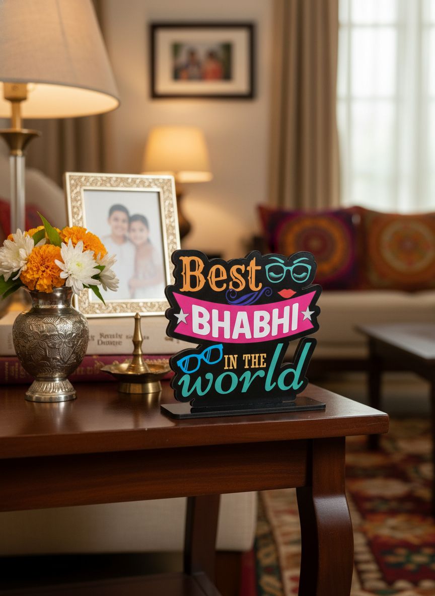 Best Bhabhi Standee in warm home setting