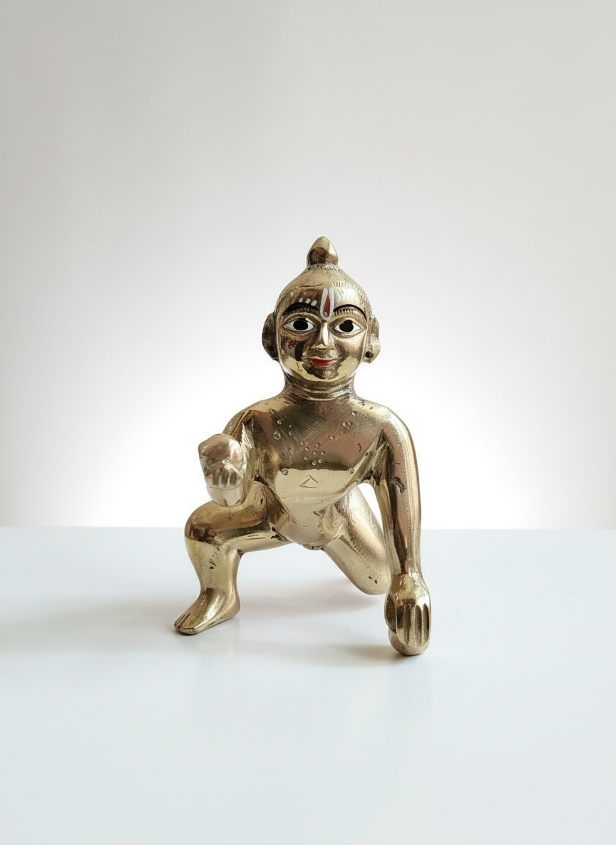 Laddu Gopal Idol clean product shot