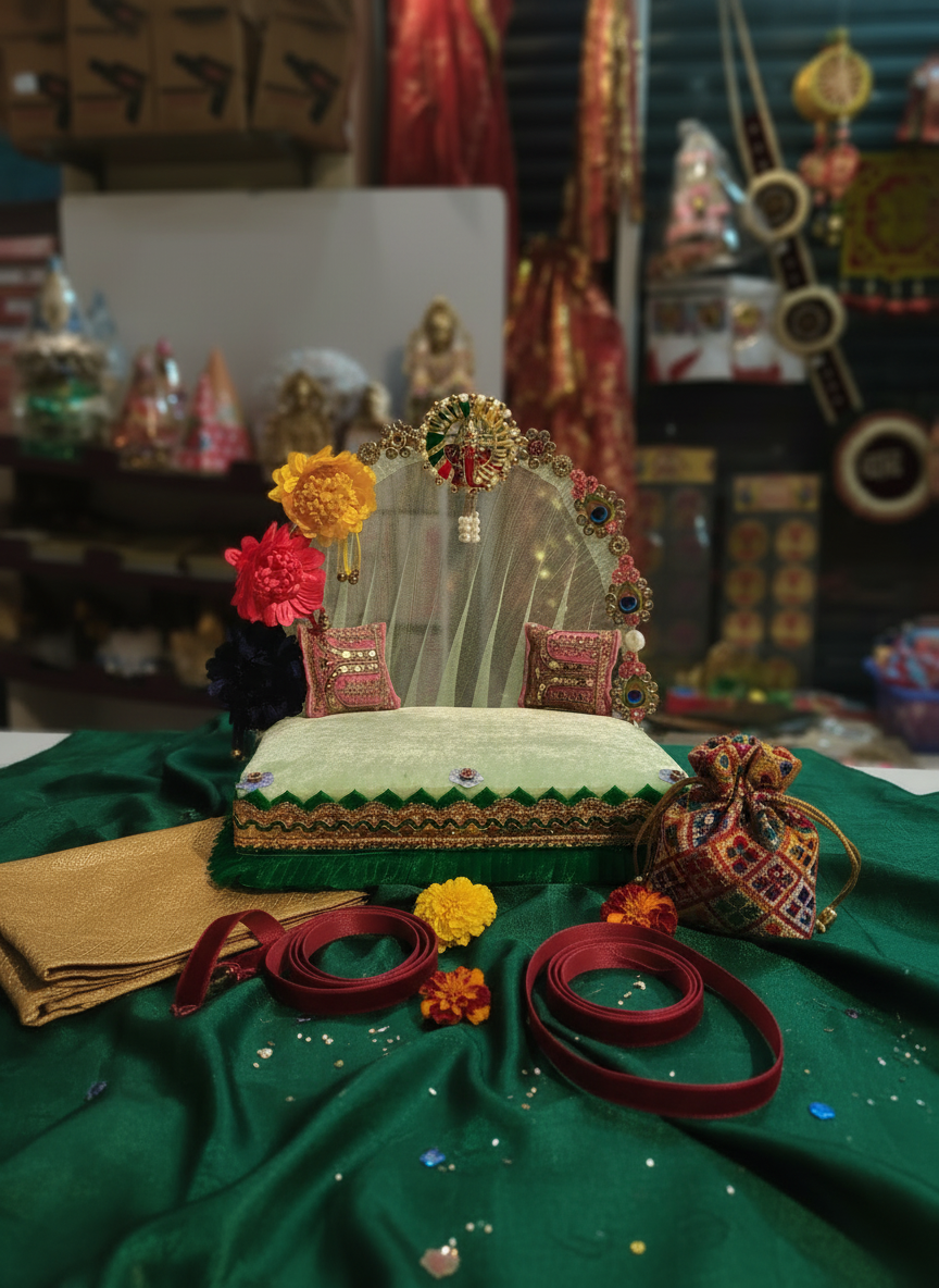 Laddu Gopal Singhasan as gift presentation