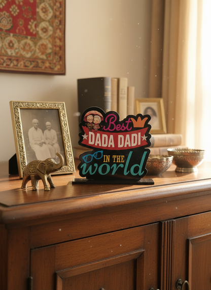Best Dada Dadi Standee in traditional heritage setting