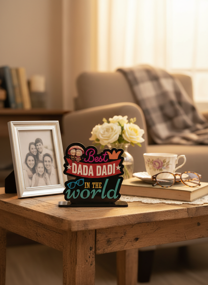 Best Dada Dadi Standee in warm living room