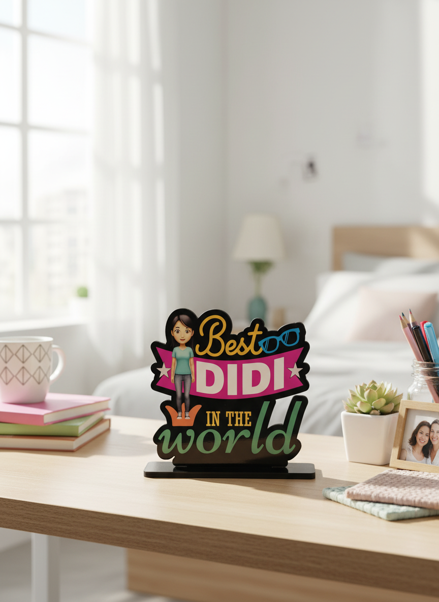 Best Didi Standee in bright modern setting