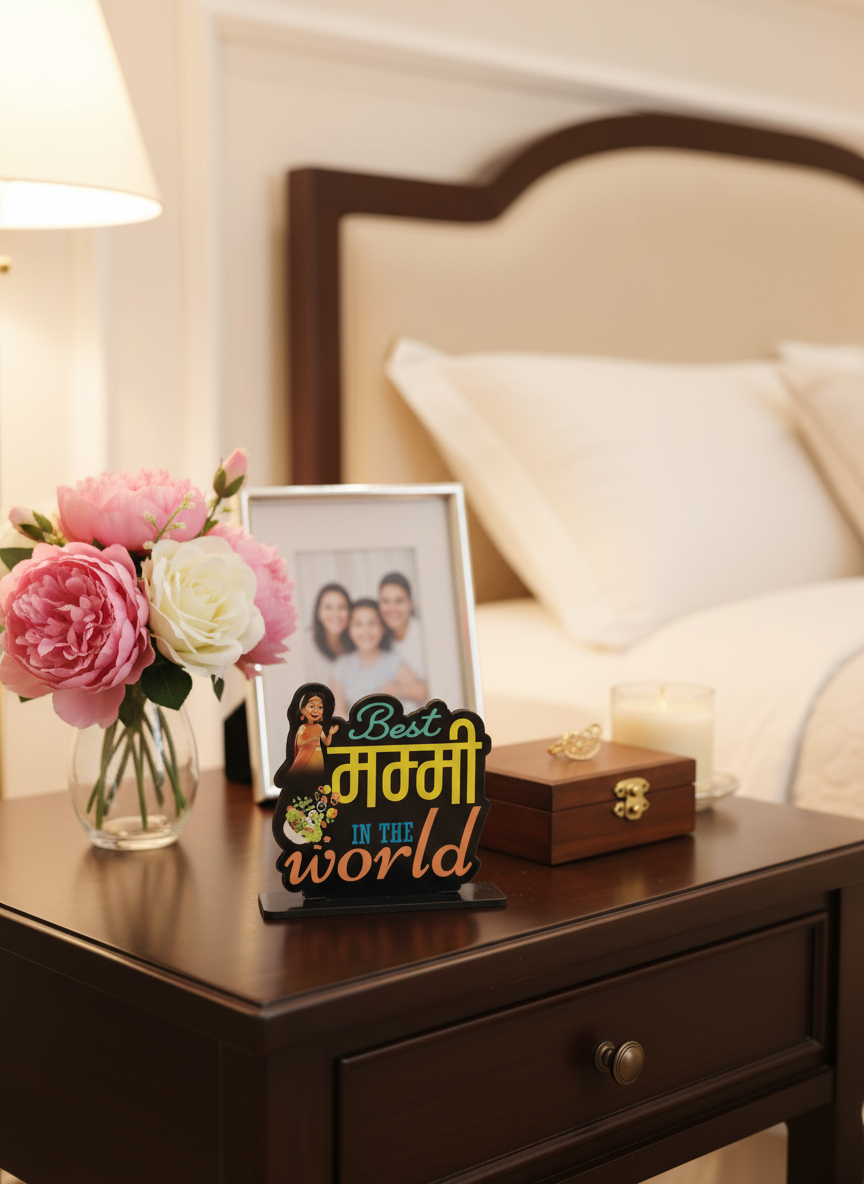 Best Mummy Standee in elegant bedroom setting