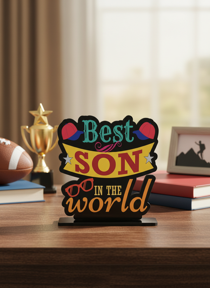 Best Son in the World MDF Standee