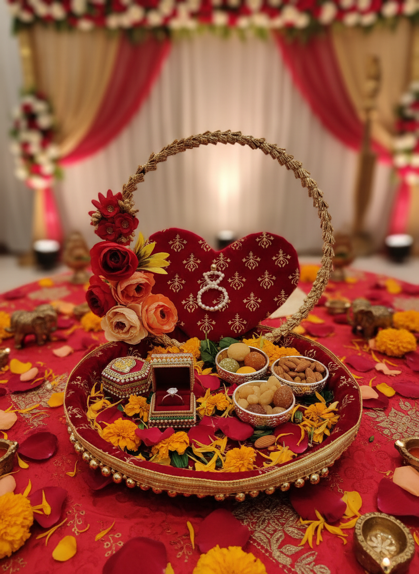 Engagement Platter with traditional items