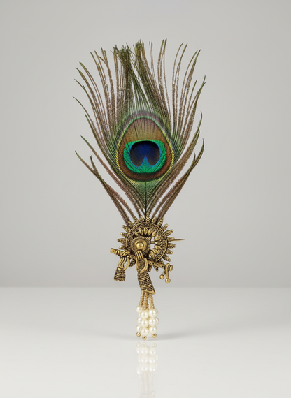 Mor Pankh Brooch product showcase