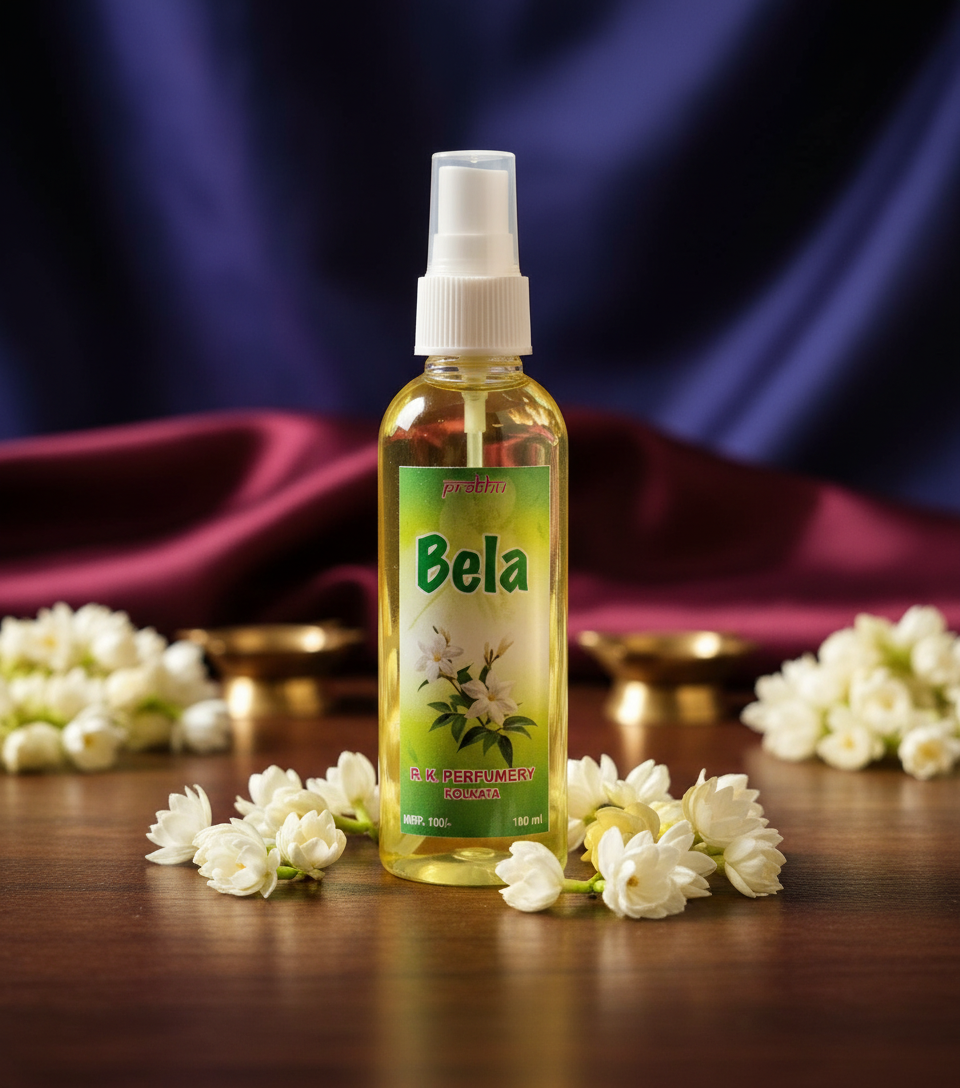 Pooja Perfume Bela with jasmine flowers