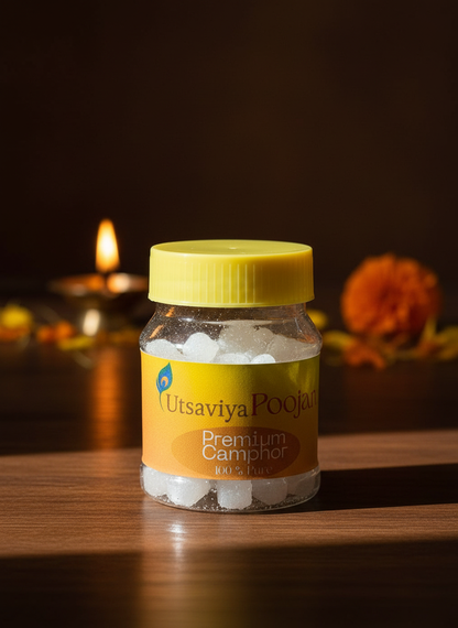 Utsaviya Camphor Jar hero shot