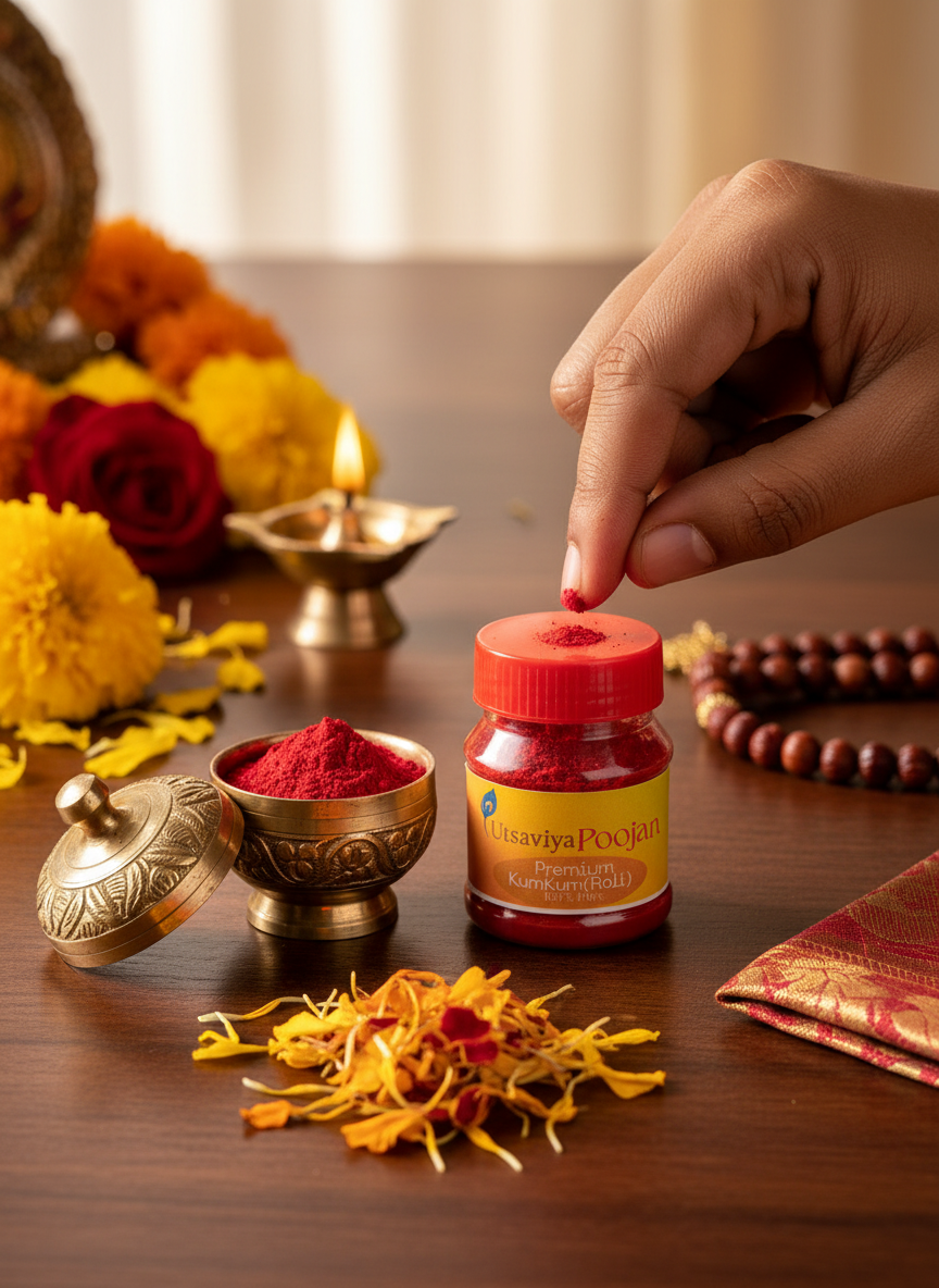 Utsaviya Roli Kumkum lifestyle tilak application